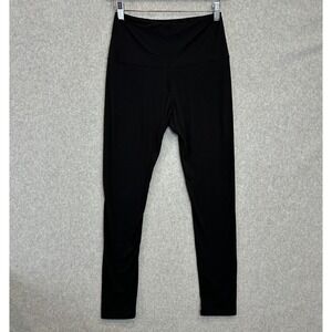 Skylee Collection Maternity Leggings Black High Waist Over Belly Womens O/S